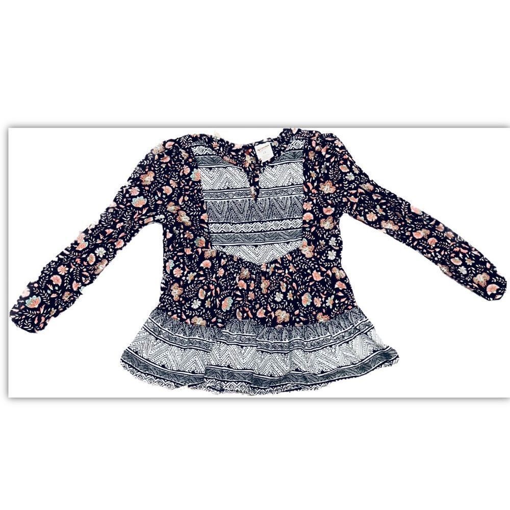 Girls Arizona floral shirt size 6
